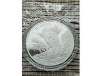 Silver coin 1 oz Mustang - New Zealand