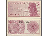 tino37- INDONEZIA - 5 SEP - 1964 - UNC