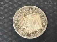 Германия 3 марки  1909 година