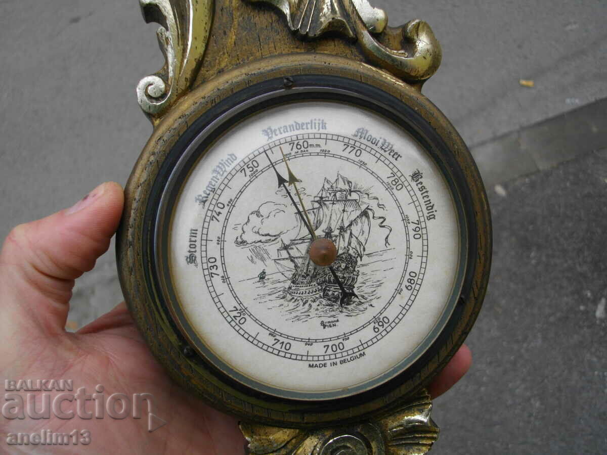OLD BLACKWALD BAROMETER WOOD CARVING with price 130.00 BGN | € 66.47 OLD BLACKWALD BAROMETER WOOD CARVING with price 130.00 BGN | € 66.47