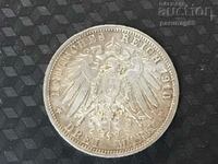 Германия 3 марки  1910 година