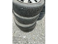 Wheels with winter tires for Wolkswagen Golf 5 205 55 16