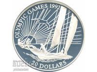 Kiribati 1992 - $20 - Olympic Games - Sailing