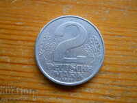 2 марки 1957 г. - ГДР