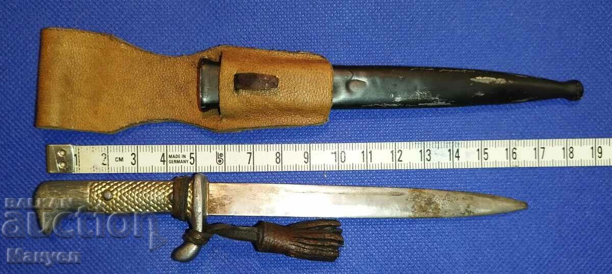 Non-commissioned officer's bayonet, paraded for "Mauser" K 98. Miniature! - 5 Non-commissioned officer's bayonet, paraded for "Mauser" K 98. Miniature! - 5