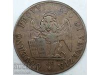 5 centesimi 1849 Italy 24mm copper