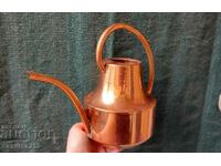 Copper watering can, large