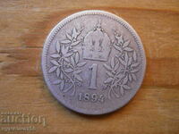 1 kroner 1894 (silver) - Austria