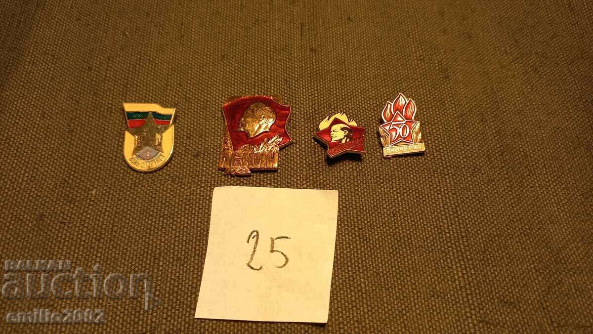 Badges lot 25