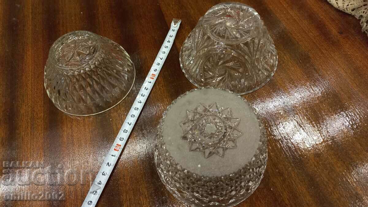 Auction Glass bonbonnieres retro social Auction Glass bonbonnieres retro social