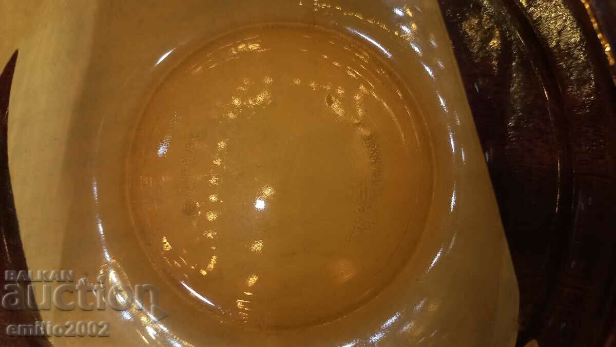 Glass ashtray screw France duralex - 5 Glass ashtray screw France duralex - 5