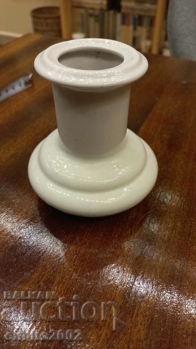 Porcelain vase retro social