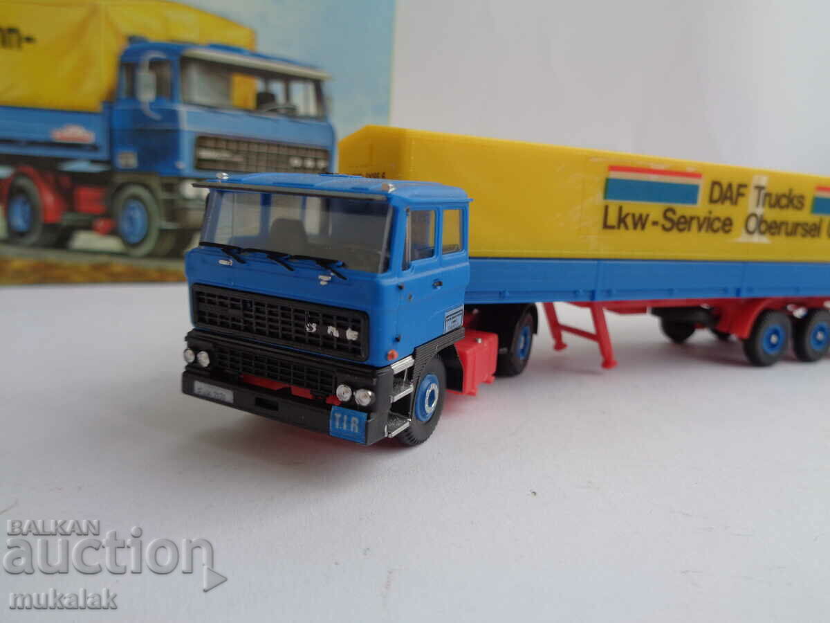KIBRI H0 1/87 DAF TRUCK MODEL TOY TROLLEY with price 15.00 BGN | € 7.67