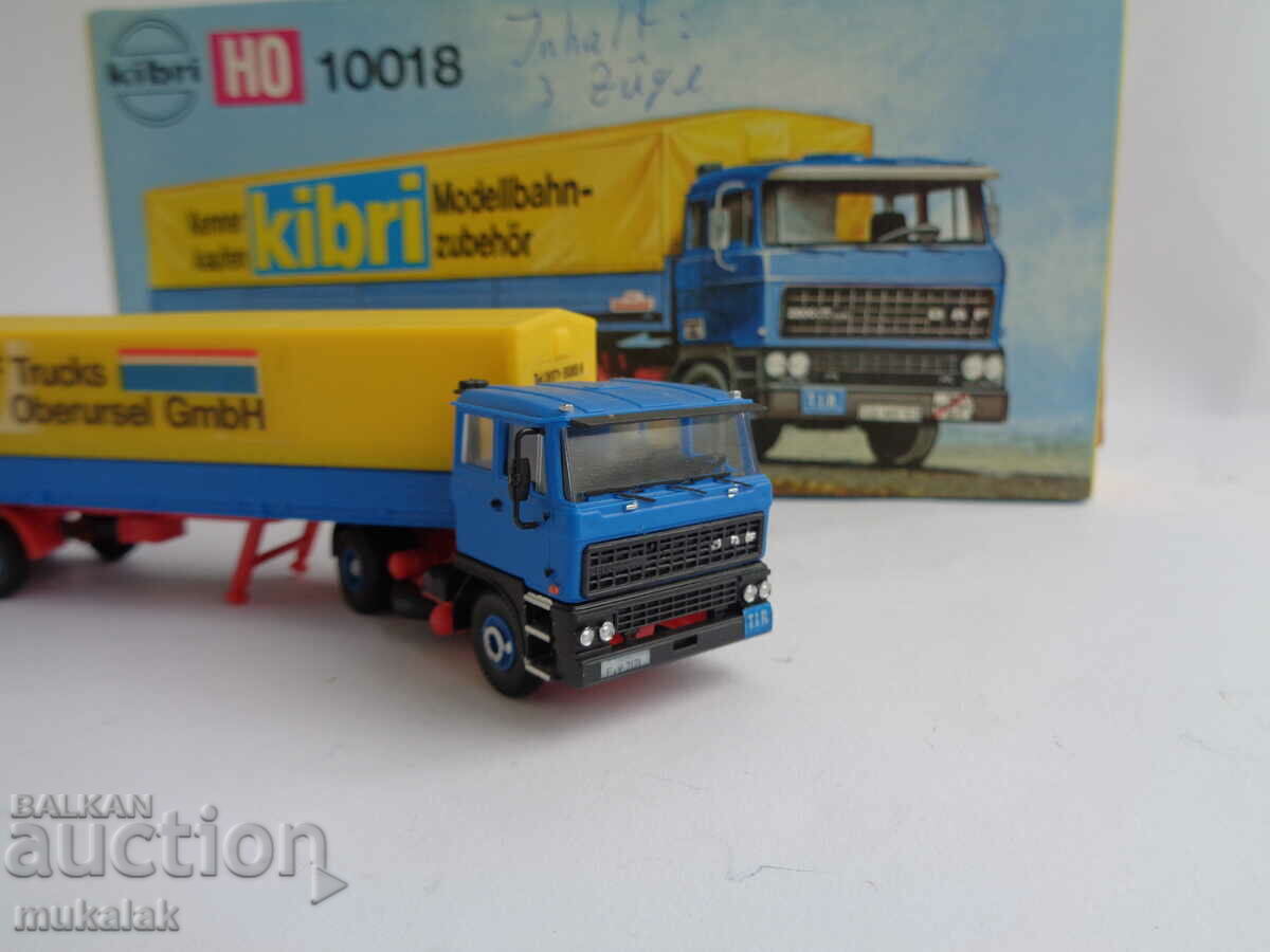 KIBRI H0 1/87 DAF TRUCK MODEL TOY TROLLEY - 5