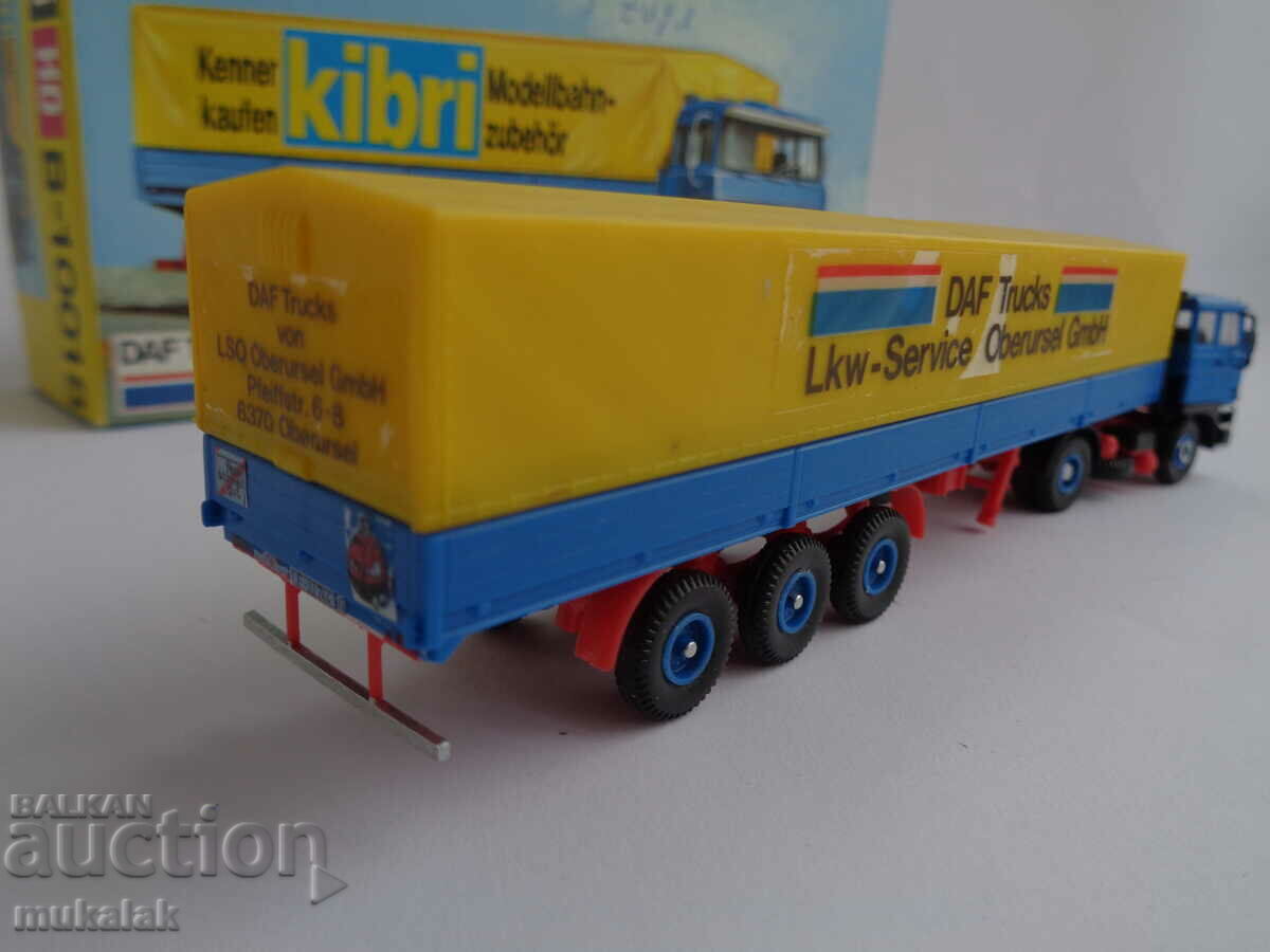KIBRI H0 1/87 DAF TRUCK MODEL TOY TROLLEY - 6