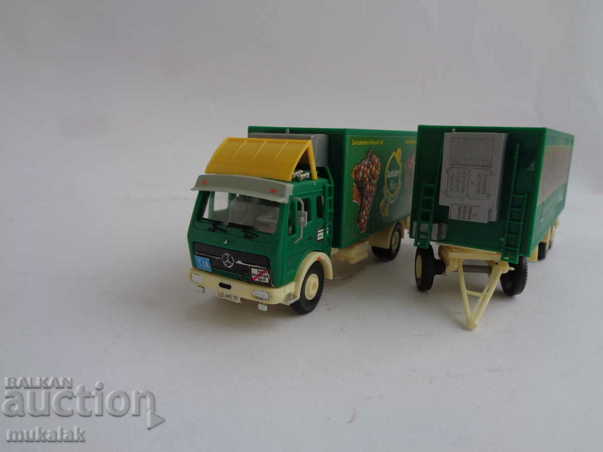 KIBRI H0 1/87 MERCEDES BENZ TRUCK MODEL TOY TROLLEY with price 10.00 BGN | € 5.11 KIBRI H0 1/87 MERCEDES BENZ TRUCK MODEL TOY TROLLEY with price 10.00 BGN | € 5.11