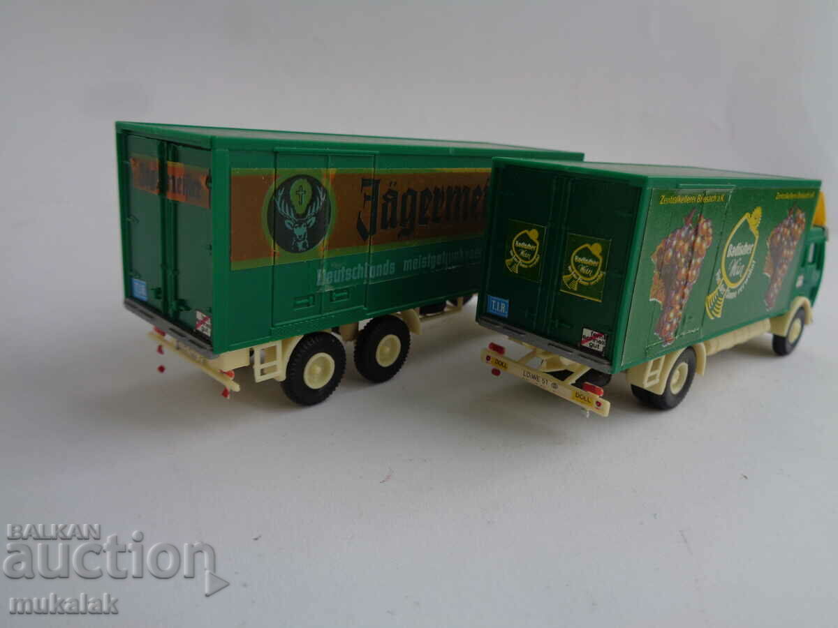 KIBRI H0 1/87 MERCEDES BENZ TRUCK MODEL TOY TROLLEY - 6 KIBRI H0 1/87 MERCEDES BENZ TRUCK MODEL TOY TROLLEY - 6