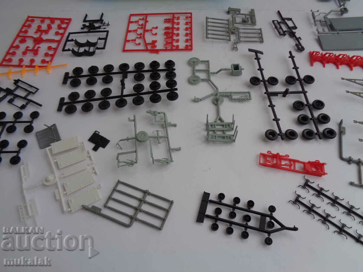 KIBRI H0 1/87 SPARE PARTS TRUCK MODEL TOY TROLLEY - 6 KIBRI H0 1/87 SPARE PARTS TRUCK MODEL TOY TROLLEY - 6