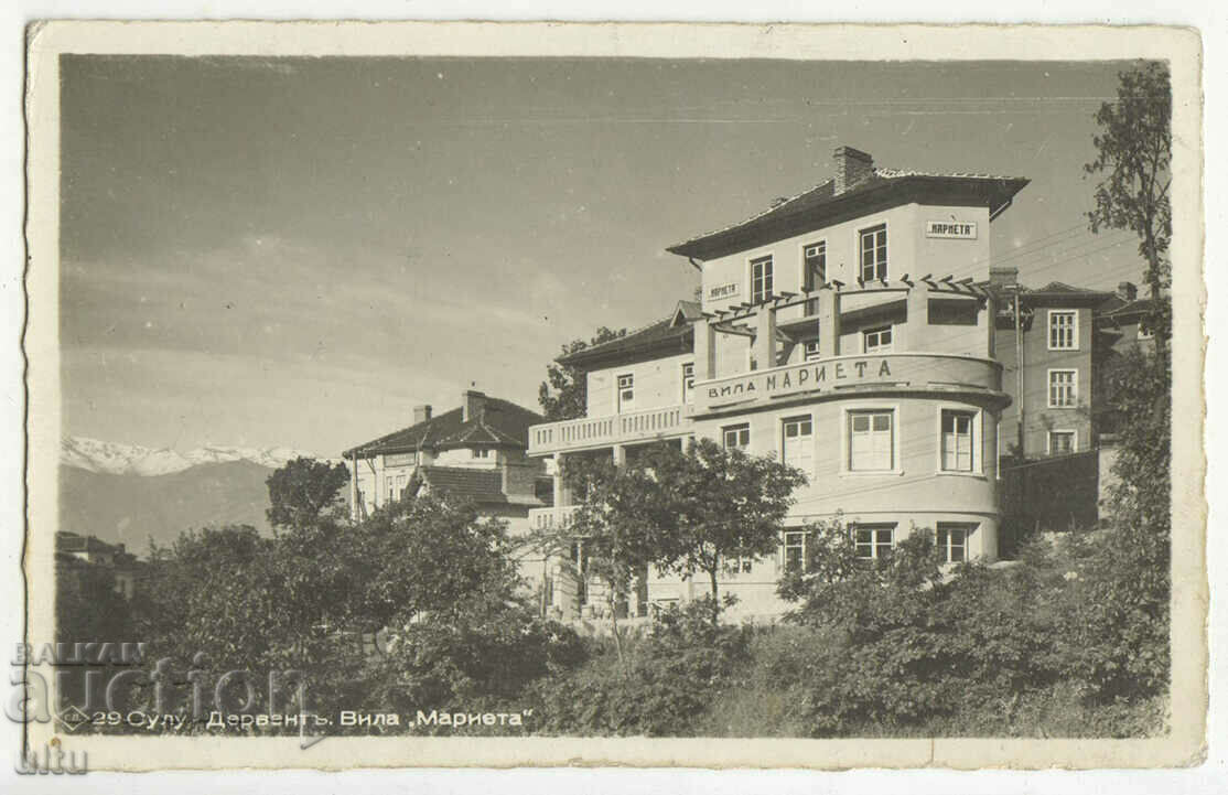 Bulgaria, Sulu-Dervent (pasul Momin), Vila Marieta, Paskov