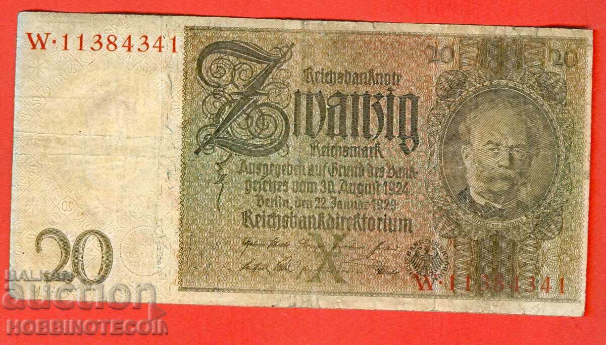 GERMANY GERMANY 20 Stamps issue - issue 1924