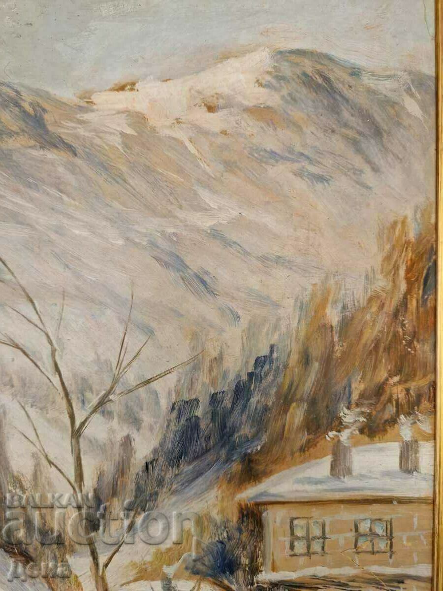 Auction Beautiful winter landscape Auction Beautiful winter landscape