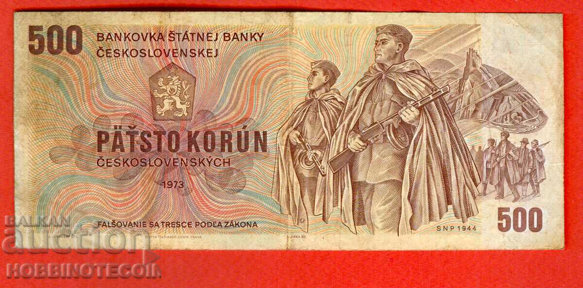 CZECHOSLOVAKIA CZECH 500 Krone issue issue 1973 with price 19.99 BGN | € 10.22 CZECHOSLOVAKIA CZECH 500 Krone issue issue 1973 with price 19.99 BGN | € 10.22