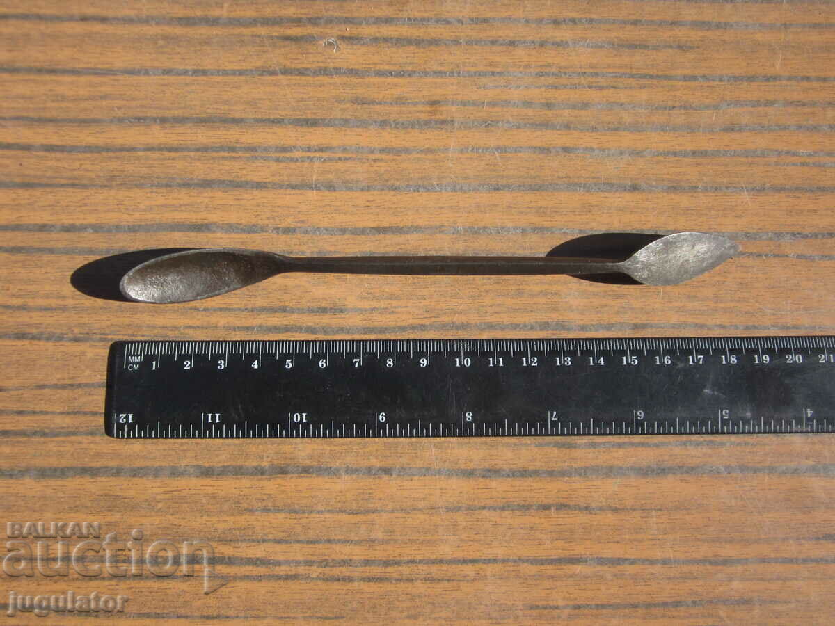 antique apothecary medical steel tool marked - 5 antique apothecary medical steel tool marked - 5