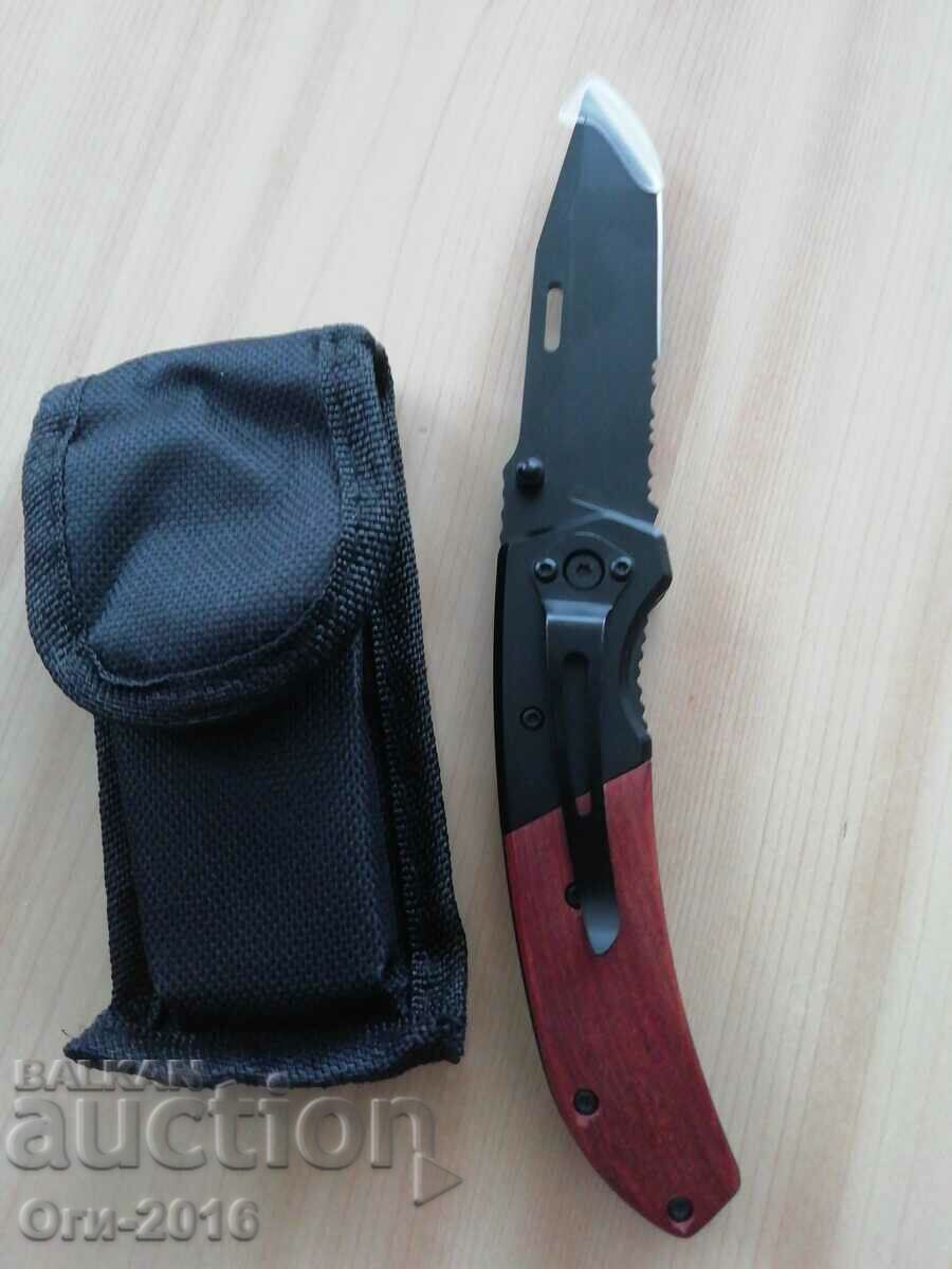 Τακτικό πτυσσόμενο μαχαίρι τσέπης. με τιμή 16.00 BGN | € 8.18 Τακτικό πτυσσόμενο μαχαίρι τσέπης. με τιμή 16.00 BGN | € 8.18