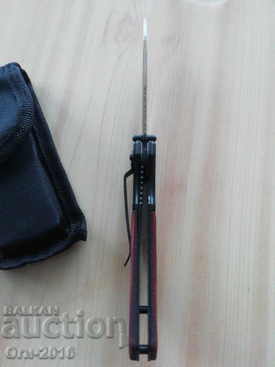 Δημοπρασία Τακτικό πτυσσόμενο μαχαίρι τσέπης. Δημοπρασία Τακτικό πτυσσόμενο μαχαίρι τσέπης.