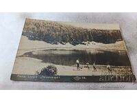 Carte poștală Rila Lake Panichishte Gr. Paștele 1927