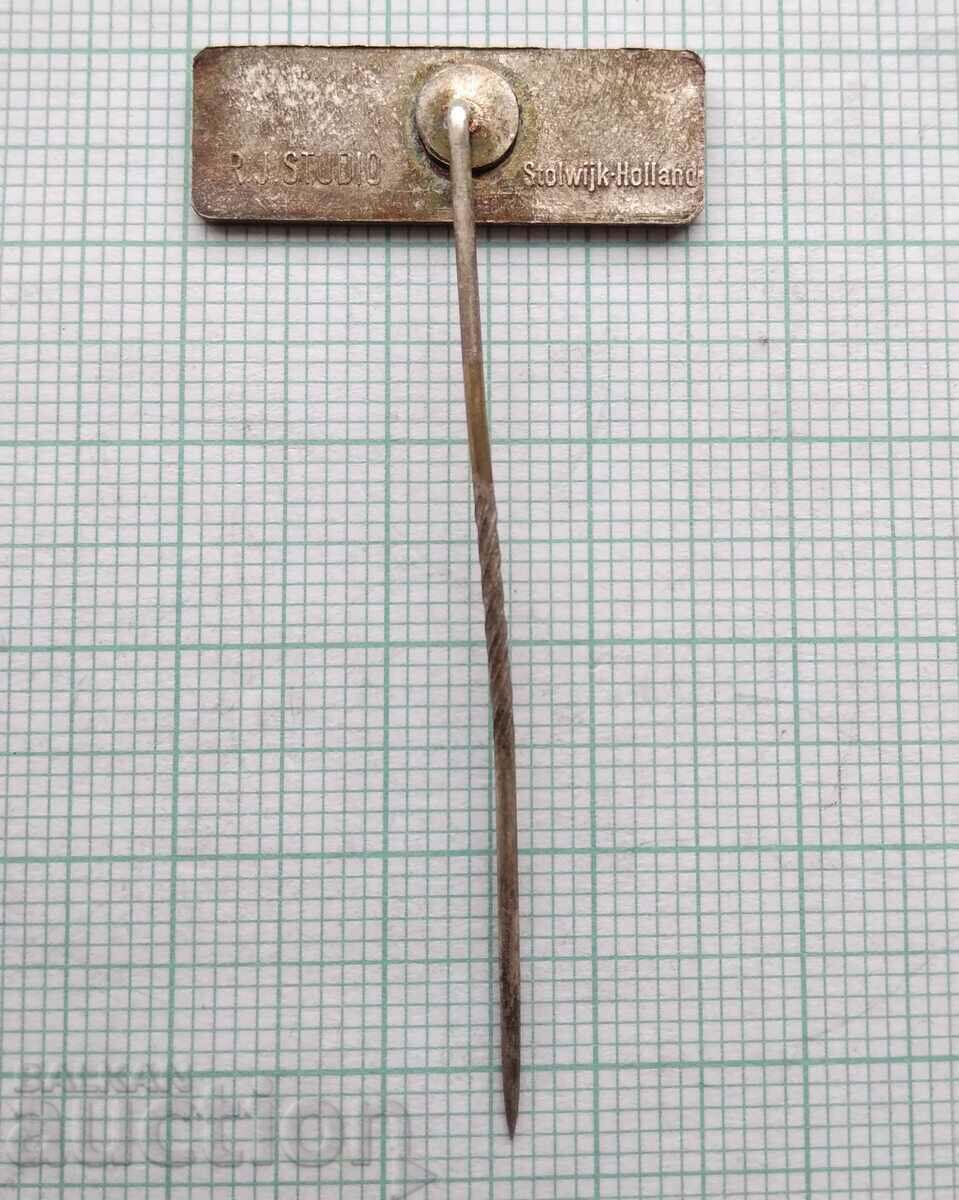 Auction 15254 Badge - Netherlands - flag coat of arms Auction 15254 Badge - Netherlands - flag coat of arms