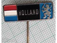15254 Badge - Netherlands - flag coat of arms
