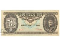 Ungaria-50 Forint-1986-P# 170g-Hârtie