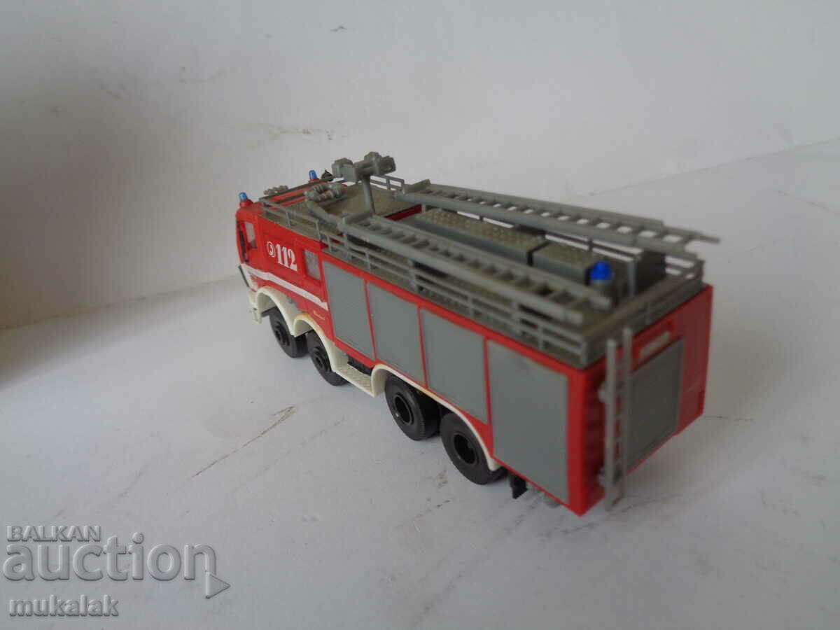 KIBRI H01/87 MERCEDES BENZ FIRE TRUCK MODEL TOY - 5 KIBRI H01/87 MERCEDES BENZ FIRE TRUCK MODEL TOY - 5