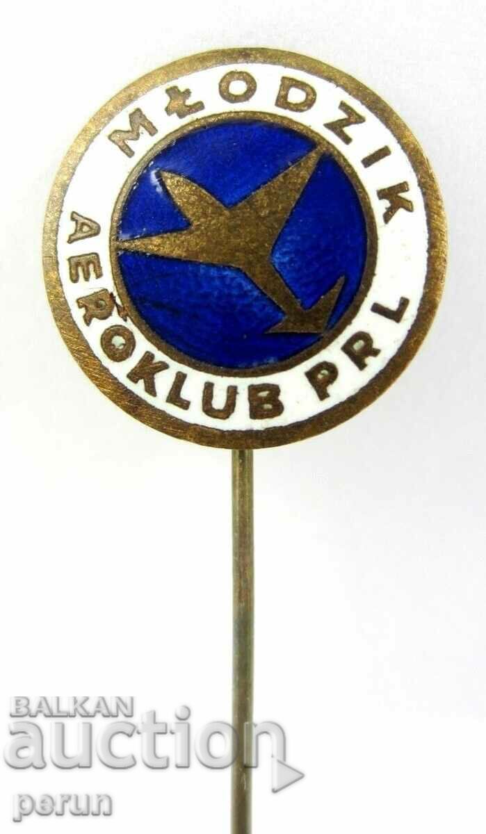 Old Badge-Czech Aero Club-Young Pilot-Email