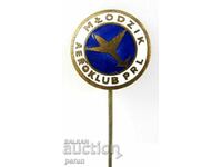 Old Badge-Czech Aero Club-Young Pilot-Email