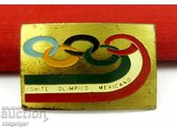 Olympic Badge - Mexico Olympic Committee for Moscow 80