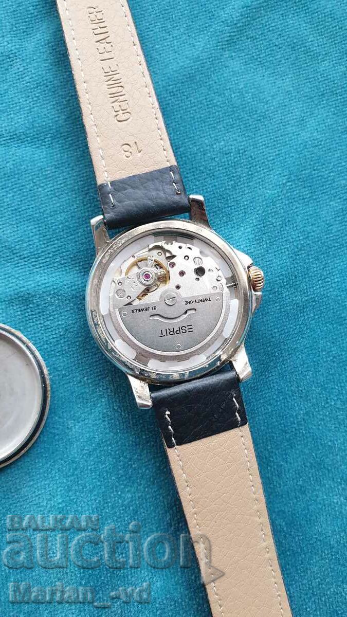 Delivery of Esprit automatic 21 jewels automatic watch Delivery of Esprit automatic 21 jewels automatic watch