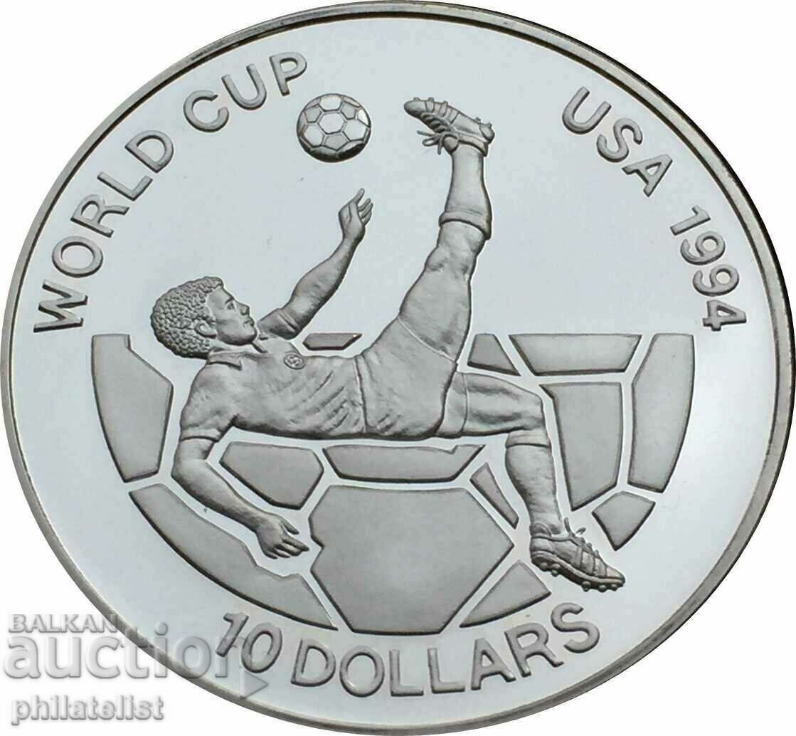 Φίτζι 1993 - $10 - Παγκόσμιο Κύπελλο FIFA 1994