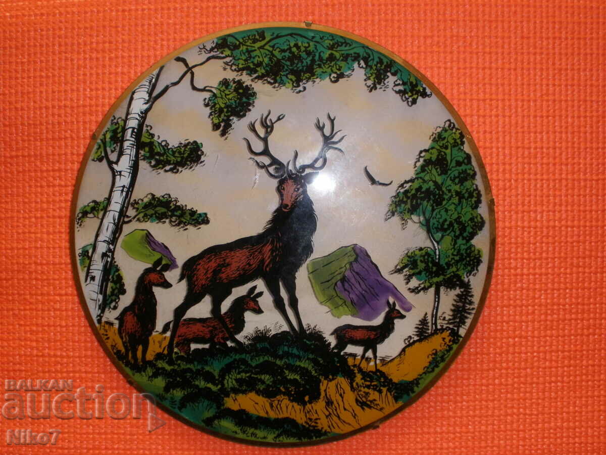 Παλιό, ζωγραφισμένο πάνελ τοίχου - θέμα κυνηγιού. με τιμή 49.99 BGN | € 25.56 Παλιό, ζωγραφισμένο πάνελ τοίχου - θέμα κυνηγιού. με τιμή 49.99 BGN | € 25.56