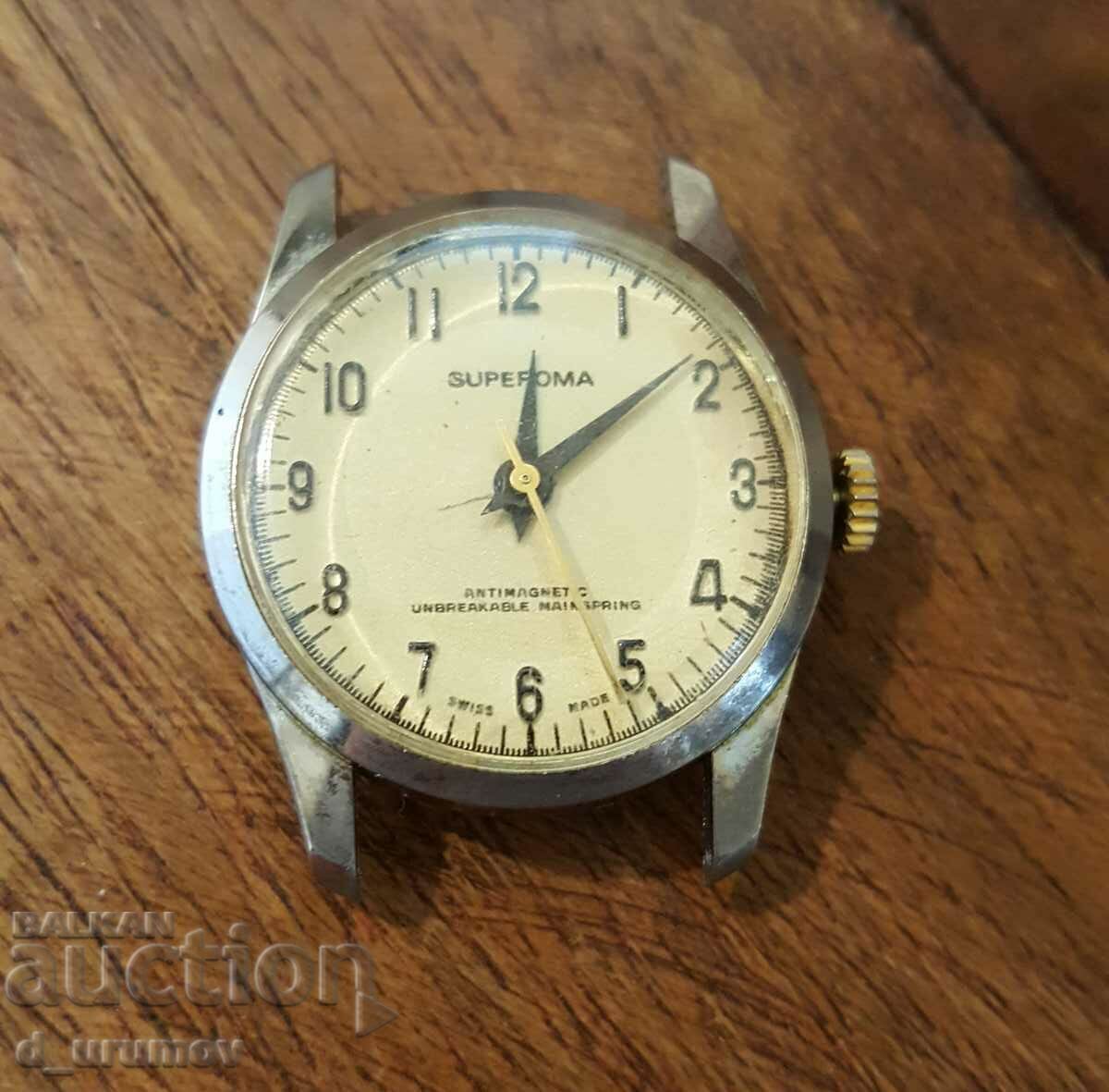 Swiss watches SUPEROMA and CIMIER – for repair or parts - 6 Swiss watches SUPEROMA and CIMIER – for repair or parts - 6