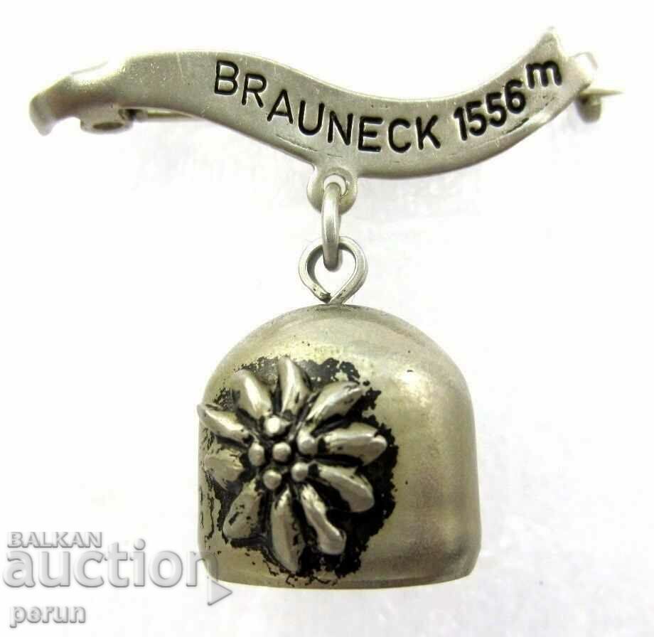 BRAUNECK BAVARIA 1556m-Old German Tourist Badge