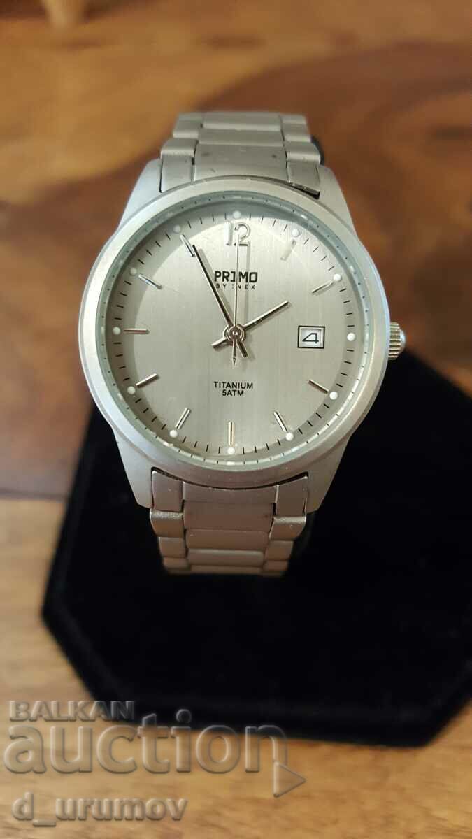 Титаниев дамски часовник PRIMO by INEX – All Titanium