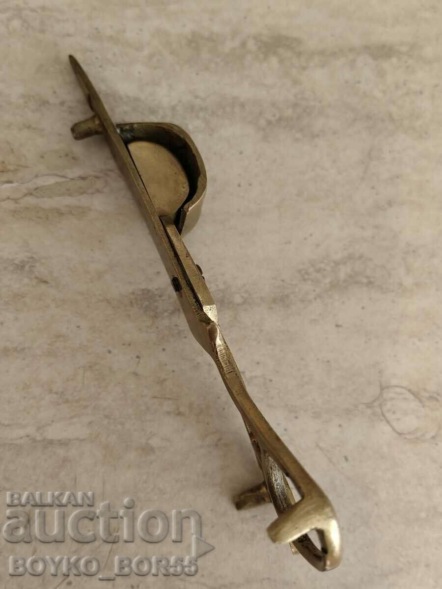 Παράδοση Αντίκα ιδιόρρυθμο μπρούτζινο ψαλίδι Παράδοση Αντίκα ιδιόρρυθμο μπρούτζινο ψαλίδι