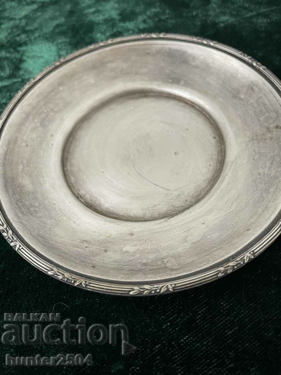 Чинийка и купичка,маркирана ,посребрена с цена 34.95 лв. | € 17.87 Чинийка и купичка,маркирана ,посребрена с цена 34.95 лв. | € 17.87