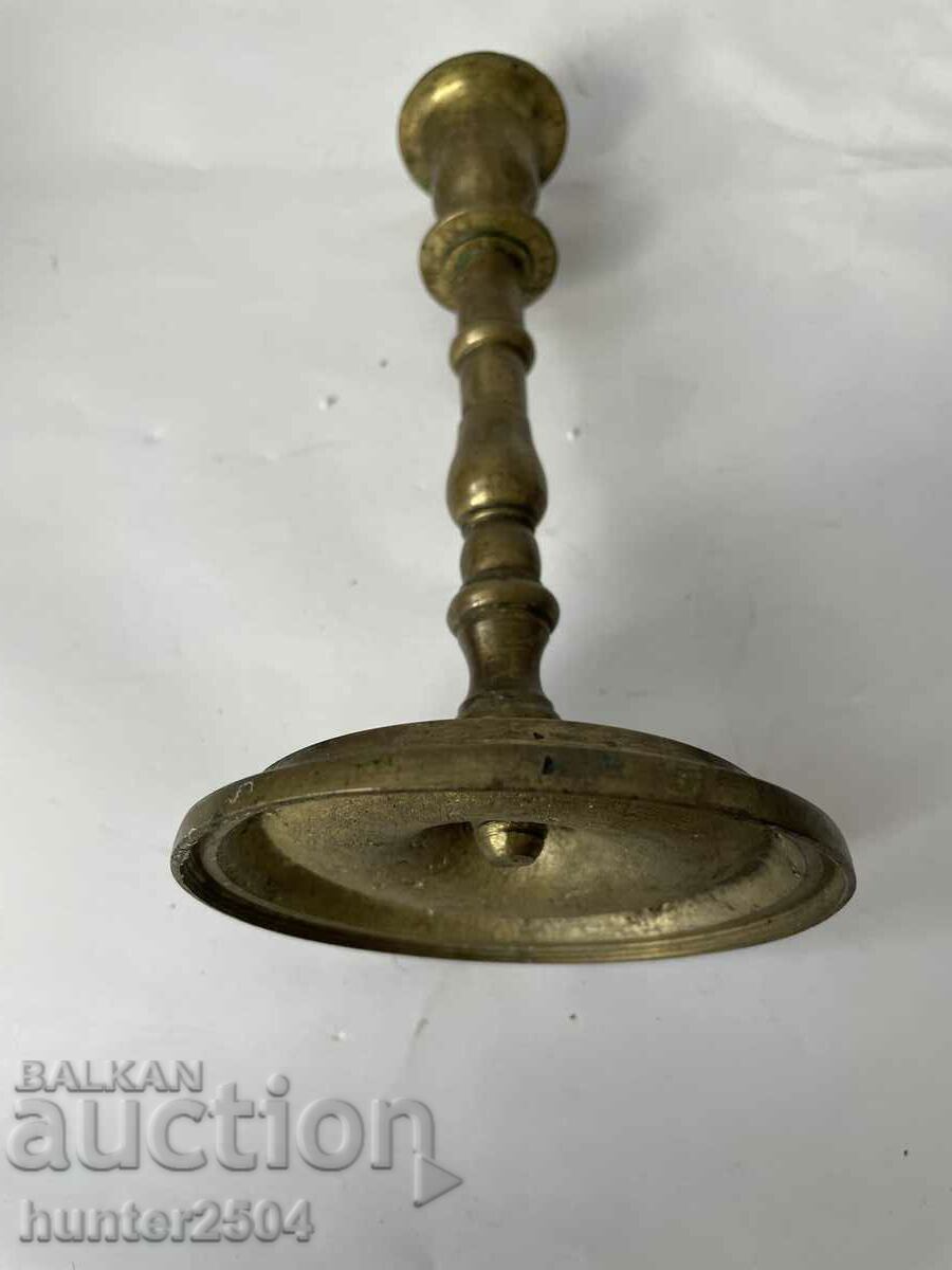 Candlestick-18 cm, bronze with price 34.95 BGN | € 17.87 Candlestick-18 cm, bronze with price 34.95 BGN | € 17.87