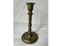 Candlestick-18 cm, bronze