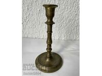 Candlestick-18 cm, bronze