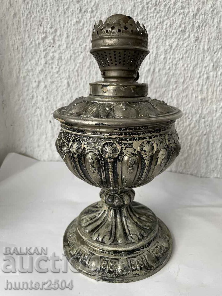Lamp, gas, bronze-35 cm