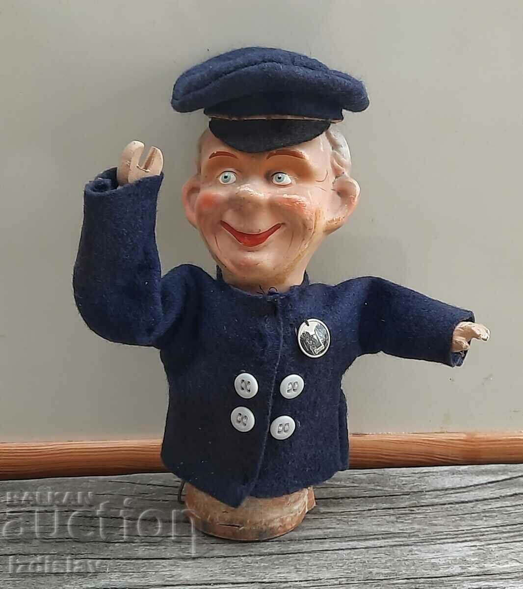 Old French mechanical toy. Old French mechanical toy.